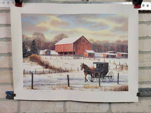 lot 1300 image: Winter in January by Artist Kinley Shogren - Signed and Numbered - #157700