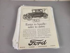 lot 1355 image: (100) Vintage Car  Truck Ads - From the 1920s to the early 1980s