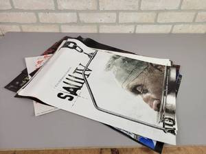 lot 1360 image: (15) Mainly Horror Movie Mini Posters - Most are 13 x 20 - some smaller