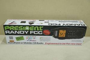 lot 3 image: President Randy FCC Handheld or Mobile CB Radio