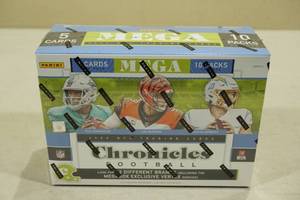 lot 13 image: 2020 Panini Chronicles Mega Box of Football Card Packs