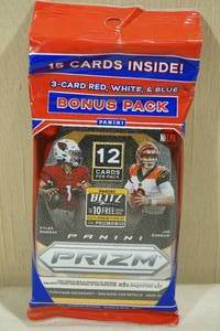 lot 20 image: 2020 Panini Prizm Hanger Pack of Football Cards