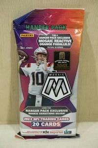 lot 22 image: 2022 Panini Mosaic Hanger Pack of Football Cards