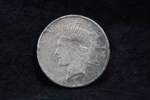 lot 38 image: 1926-S US Peace Silver Dollar Coin