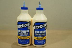 lot 122 image: 2 Bottles Titebond II Premium Wood Glue