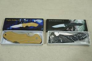 lot 147 image: Night Stalker II and Dragoon I Folding Knives