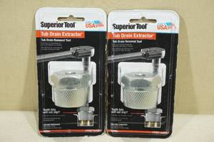 lot 173 image: 2 Superior Tool Tub Drain Extractors