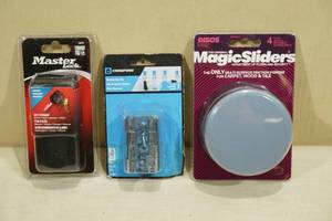 lot 176 image: Master Lock Key Storage with Grip Clips and Magic Sliders