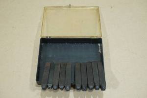 lot 209 image: Metal Number Stamps