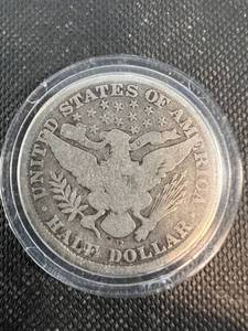 1908-D US BARBER HALF DOLLAR