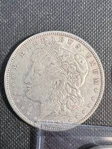 GROUP OF 3 US 1921 MORGAN SILVER DOLLARS