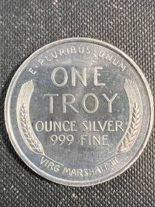 1 TROY OZ .999 FINE SILVER US WHEAT CENT DESIGN