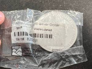 2020 AMERICAN SILVER EAGLE 1 TROY OZ .999 FINE SILVER SEALED