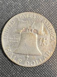1952 US FRANKLIN HALF DOLLAR
