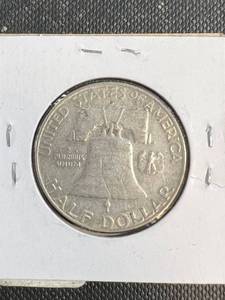1957-D FRANKLIN HALF DOLLAR
