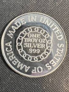1 TROY OZ .999 FINE SILVER US CHAIN CENT DESIGN MADE IN AMERICA