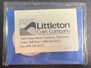 1997 AMERICAN SILVER EAGLE LITTLETON SEALED