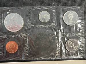 1966 CANADA 5 COIN PROOF SET IN ORIGINAL PACKAGING