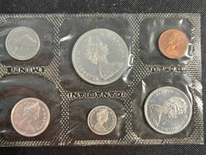 1965 CANADA 6 COIN PROOF SET (SM BEAD BLUNT 5) IN ORIGINAL PACKAGING