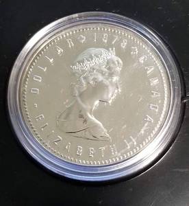 1978 CANADA PROOF SILVER DOLLAR ORIGINAL PACKAGING