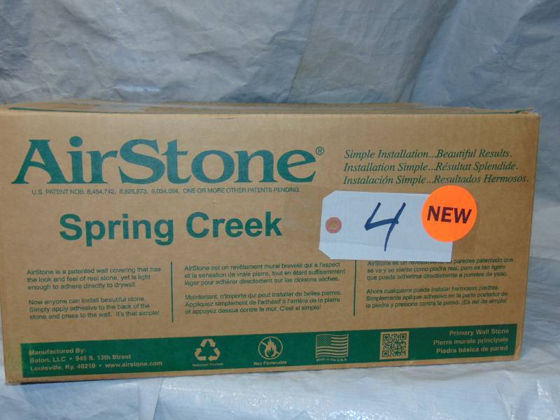 Adhesive Alternative AirStone Primary Stones: Spring Creek Color