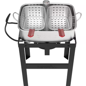 Nexgrill 18 Qt. Fish Fryer with Double Basket