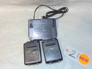 2 Pack And Charger DEWALT