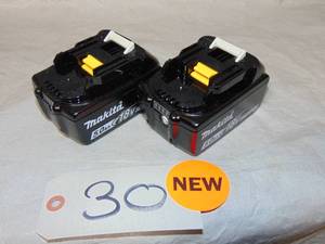 2 PackMakita BL1850B-2 18V Batteries 5.0 AH LED 18 Volt
