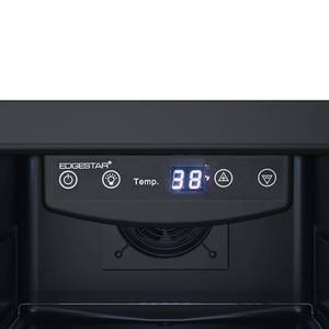 EdgeStar BWC71 Stainless Steel 18W  52 Can Capacity Extreme Cool Beverage Center
