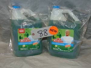 2 Pack Mr. Clean Liquid All Purpose Cleaner 128 FL Oz Fresh Gain Scent