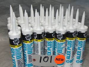 29 Pack White Alex Plus Caulk DAP 18152 flexible & paintable for doors & more