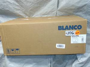 BLANCO 441591 Diamond Silgranit 6040 Double Bowl Undermount Kitchen Sink