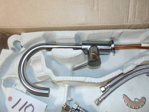 Delta stainless steel bar faucet