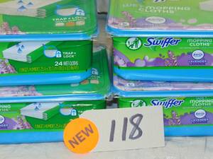 4 Pack Swiffer Sweeper Wet Mopping Pad