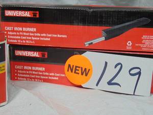 8 Pack Universal Cast Iron Burner Gas BBQ Grill Adjustable 12 to 16.3