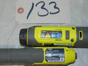 RYOBI FVH51 4V Power Carver  RYOBI Screwdriver 4-Volt 14 in Li-Ion Cordless Micro-FVD01