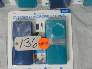 3 Packs of 2 Activcool Oversized Microfiber Towel - 30 x 60