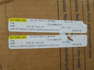 2 Pack Bali 2 12 Inch Faux Wood Blinds  32 18  X83 12