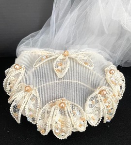 lot 57 image: Vintage Bridal Grouping from 1960