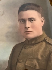 lot 36 image: Portrait of a Solider in Oval Frame