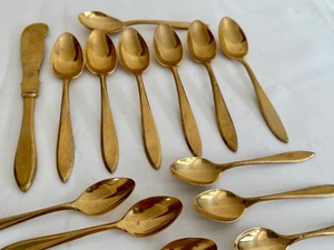 lot 70 image: Antique Pieces of Dirigold Flatware