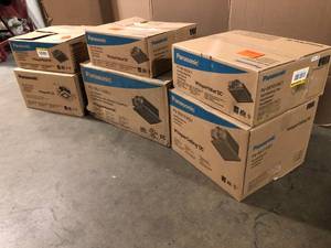 Lot of Mixed Panasonic Fan Heater and Ventilation Various Models and Conditions See Pictures