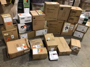 Lot of Mixed Lighting Various Models and Conditions Customer Returns See Pictures