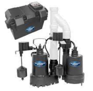 Superior Pump Pre-Assembled Emergency Backup Sump Pump System, Customer return, Review all pictures