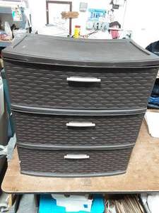 Sterilite 3-Drawer Storage 22x15x24