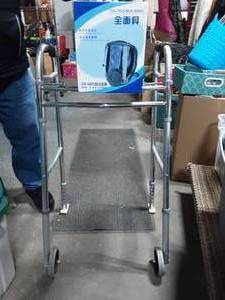 New Full Face Mask With Filters & Folding Adjustible Walker