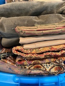 lot 119 image: Oodles of Decorator Fabric