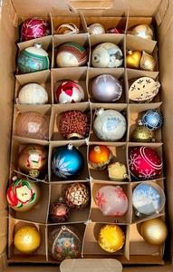 lot 150 image: Christmas Ornaments Galore - LOOk at all photos