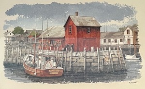 lot 178 image: P Scott Signed Print
