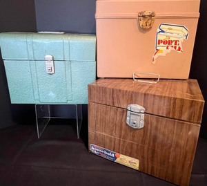 lot 232 image: Assorted File Cases, Hanging Hardware and Odd Bits